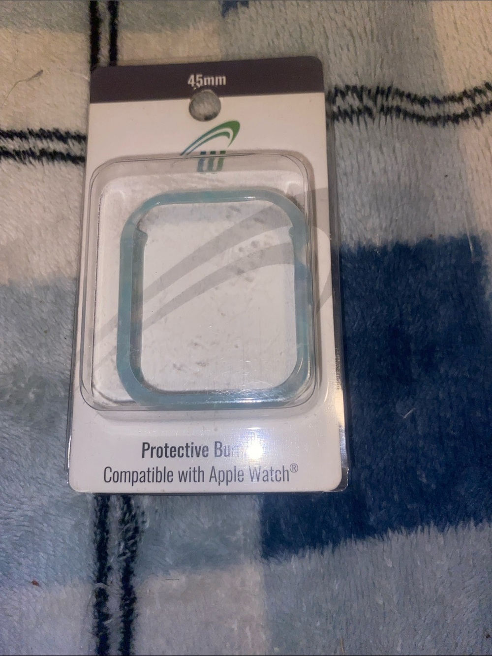 Protective Bumper Case for Apple Watch 45mm - Light Teal